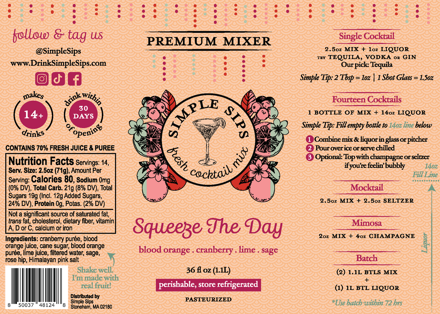 SQUEEZE THE DAY CASE