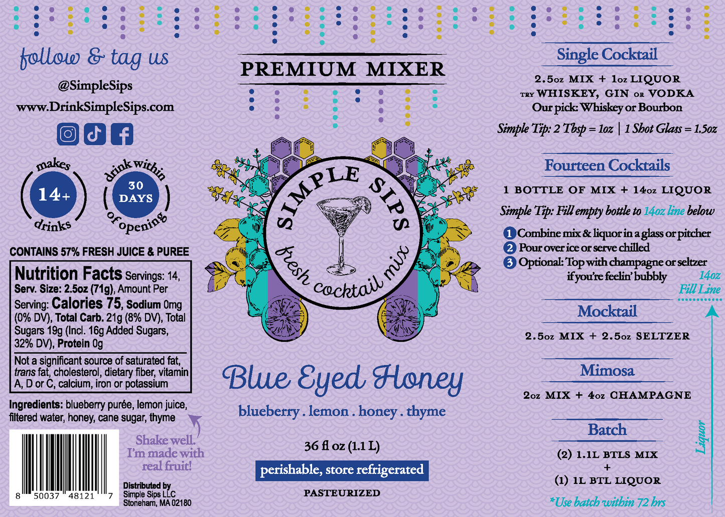 BLUE EYED HONEY CASE