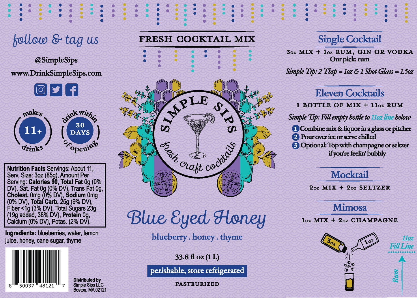 BLUE EYED HONEY CASE