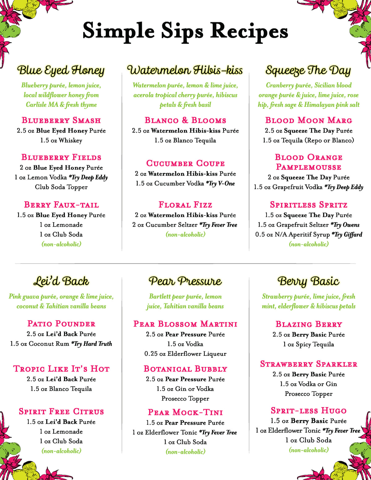 Recipe Inspiration | FREE DOWNLOAD