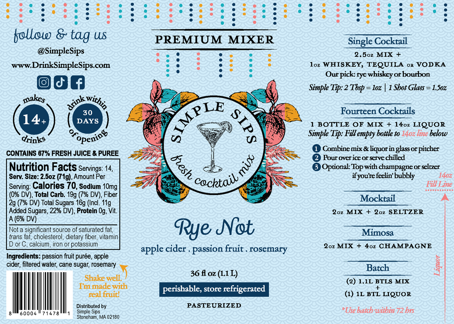 RYE NOT CASE